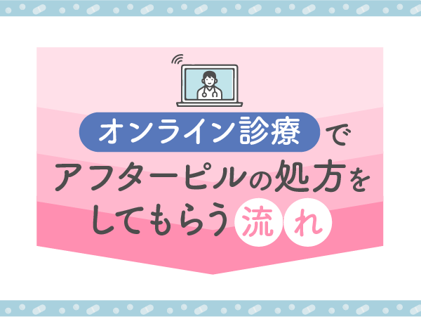 オンライン診療でアフターピルの処方をしてもらい即日届くまでの流れ